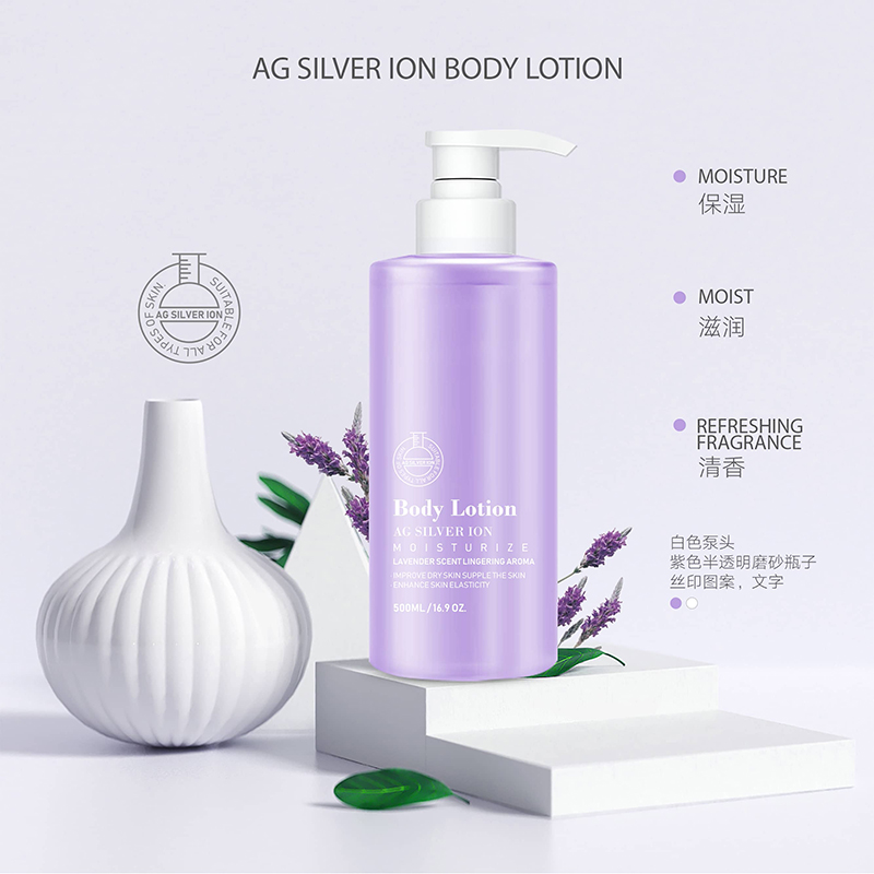 Ag zilver ion lavendel geur body lotion